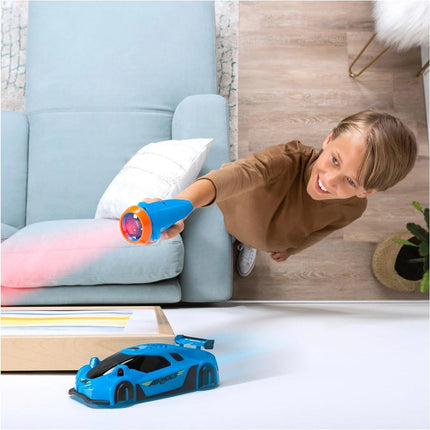 Wall Climbing RC Car - Laser Guided, LED Headlights, Rechargeable