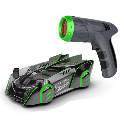 Wall Climbing RC Car - Laser Guided, LED Headlights, Rechargeable