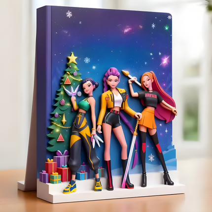 Anime Figures Advent Calendar - Blind Box Collectible Countdown Gift