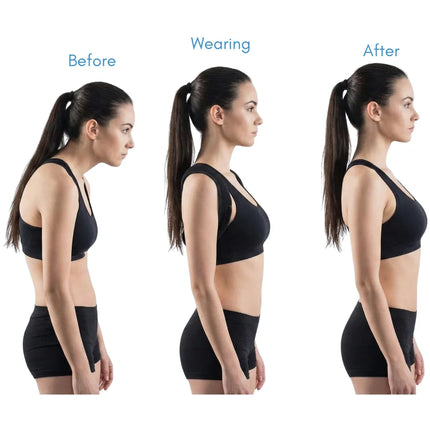 Back Brace Straightener - EMG-Tested Spinal Alignment, Adjustable Fit