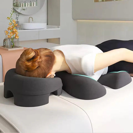 Massage Cradle Pillow Cushion Set - Face Down Massage Table Pillow