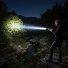 Rechargeable LED Flashlight - High Lumen, Zoom, 5-Mode Outdoor Light