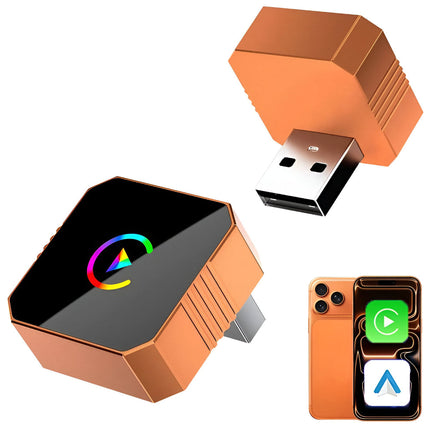 Wireless CarPlay Adapter - Dual Band USB and USB-C Dongle for iPhone