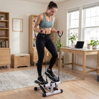 Mini Cardio Stepper with LCD Monitor - Low-Impact, Compact Cardio Tool