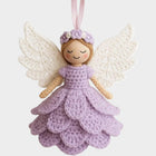 Crochet Kit for Beginners - DIY Yarn Christmas Angel Ornament Craft Set