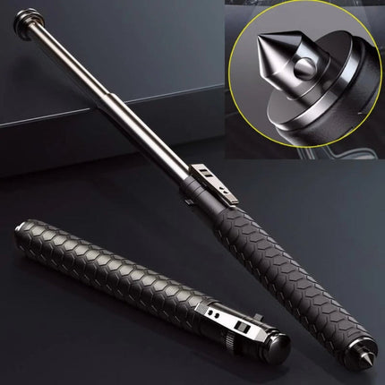 Walking Stick for Hiking - Telescopic Trekking Pole with Anti-Slip Grip