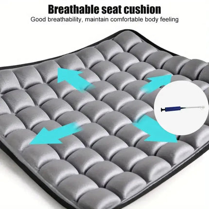 ComfortLift Air Seat Cushion - Portable 64-Chamber Pressure Relief Pad
