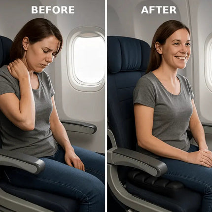 ComfortLift Air Seat Cushion - Portable 64-Chamber Pressure Relief Pad