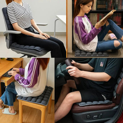 ComfortLift Air Seat Cushion - Portable 64-Chamber Pressure Relief Pad