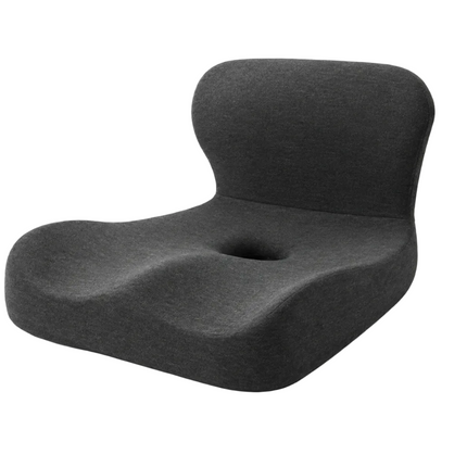 Orthopedic Memory Foam Seat Cushion - L-Shape Coccyx & Spine Support Pad