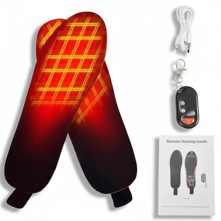 Rechargeable Cordless Heated Insoles - Cycling, Hiking & Snow Sports