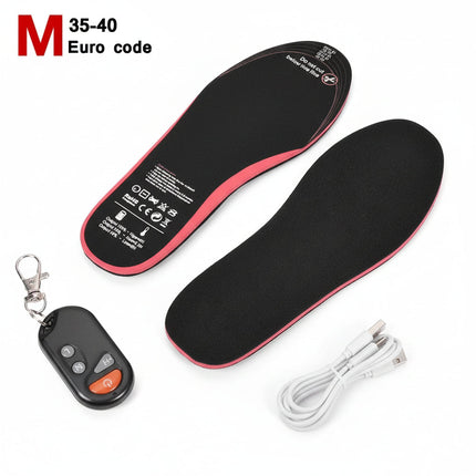 Rechargeable Cordless Heated Insoles - Cycling, Hiking & Snow Sports