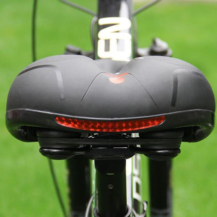 Shock Absorbing Bike Seat Cushion - Ergonomic Pain-Relief, Universal Fit