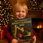 Construction Advent Calendar - Die-Cast Toy Trucks and Vehicles Playset
