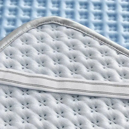Cooling Mattress Pad - Ice Silk, Breathable, Summer Sleep Comfort Layer