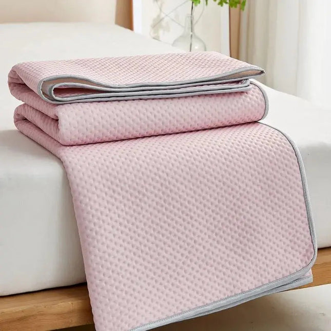 Cooling Mattress Pad - Ice Silk, Breathable, Summer Sleep Comfort Layer