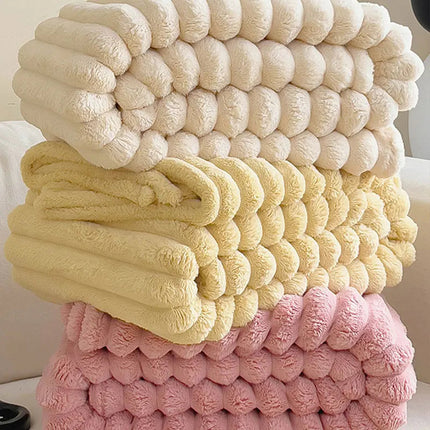 Cozy Wrap Blanket - Rabbit Plush, Luxury Insulated, Ultra-Soft Warmth