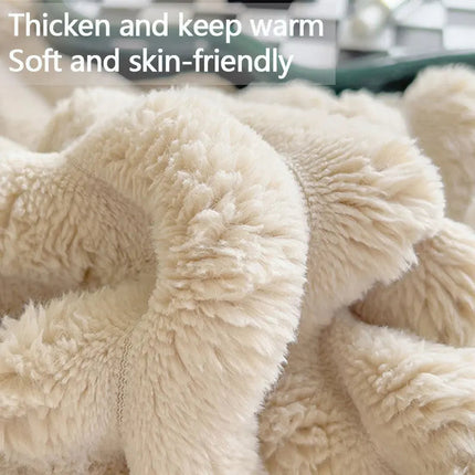 Cozy Wrap Blanket - Rabbit Plush, Luxury Insulated, Ultra-Soft Warmth