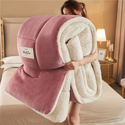 Cozy Comfort Blanket - Three-Layer, Reversible, Thermal Insulated Warmth