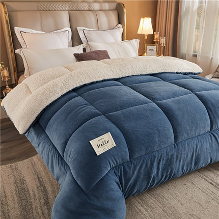 Cozy Comfort Blanket - Three-Layer, Reversible, Thermal Insulated Warmth