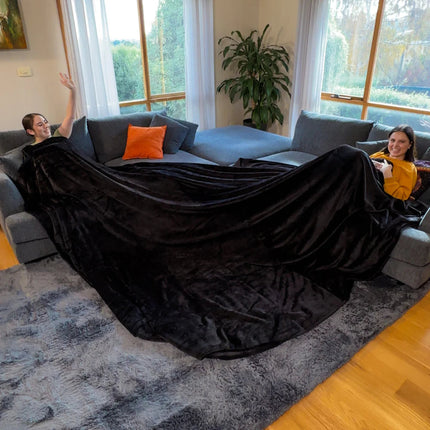 Cozy Haven Blanket - Oversized, Heat-Regulating, Family-Sized Comfort