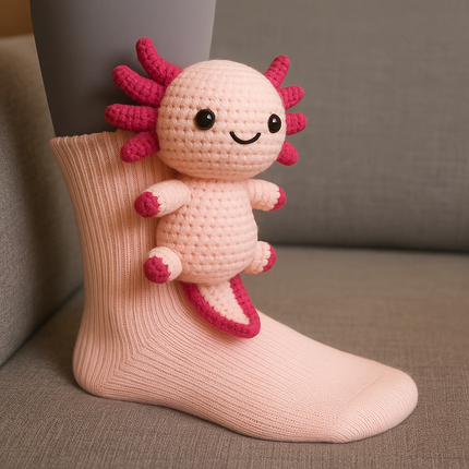 Fluffy Socks with Cute Animal Faces - Plush Non-Slip Winter House Socks