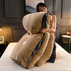 Beige / 150×200 cm / 59×79 in - incl. 2 pillowcases
