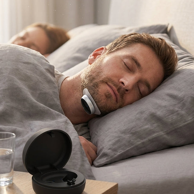 Anti-Snore Chin Clip - Soft, Adjustable, Non-Invasive Sleep Aid Support
