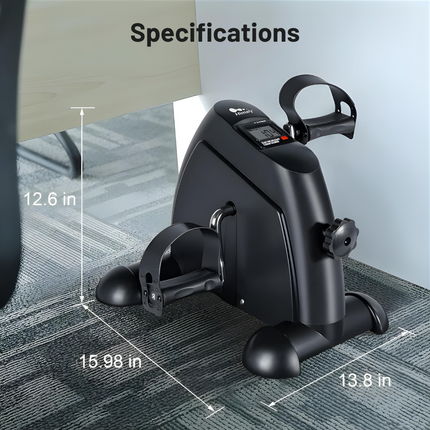 Ultimate 2-in-1 Exercise Bike - Under-Desk Cardio, Space-Saving Design