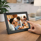 WiFi Digital Photo Frame - 10.1-Inch Touchscreen, Auto-Rotate, Slideshow