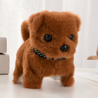 Interactive Robot Puppy Toy - Walks, Barks, Wags Tail, Plush Cover