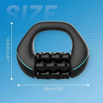 Electric Rolling Muscle Massager - Adjustable, Portable Roller Design