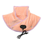 Electric Heating Pad for Neck and Shoulders with Soothing Vibration