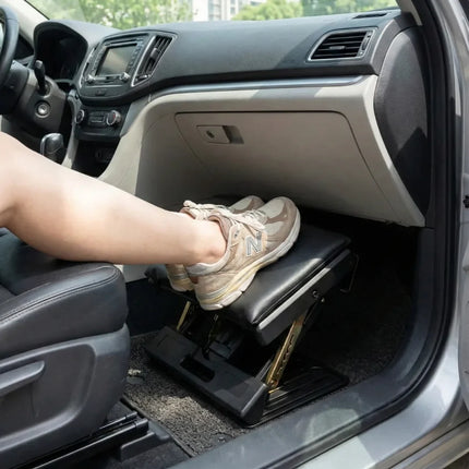 Ergonomic Adjustable Foot Rest Stool - Height & Tilt Adjustable Support