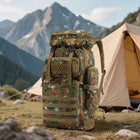 Large Capacity Tactical Hiking Backpack - Durable, Zippered Gear Daypack