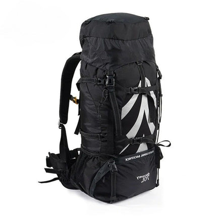 70L Hiking Backpack - Large Capacity, Durable Nylon, Outdoor Travel Pack