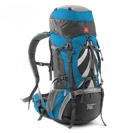 70L Hiking Backpack - Large Capacity, Durable Nylon, Outdoor Travel Pack