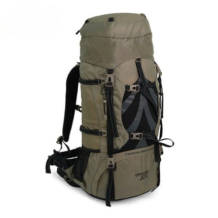 70L Hiking Backpack - Large Capacity, Durable Nylon, Outdoor Travel Pack