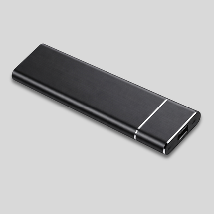 External Hard Drive - 500GB Aluminum Portable Storage for Mac & Linux