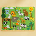 Wall-Mounted Felt Story Board - Interactive Scenes for Ages 2-5