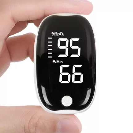 Fingertip Pulse Oximeter - Blood Oxygen, SpO2 and Pulse Rate LED Monitor