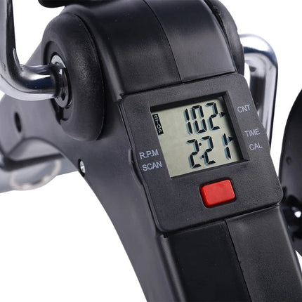 Foldable Mini Under Desk Exercise Bike - Compact, Dual-Use Pedal Design