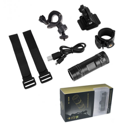 Motorcycle Helmet Camera - 1080P Waterproof Action Camera for Cyclists