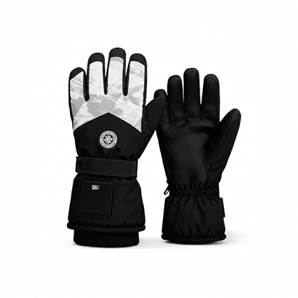 Rechargeable Touchscreen Heated Gloves - 1200mAh, 3 Heat Modes