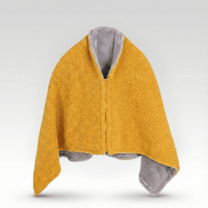 Heated Throw Blanket - USB Powered, 3-Speed Warmth, Sherpa Fleece