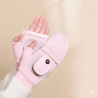 Adjustable USB Powered Palm Heated Gloves - Cycling & Home Office, Quick Heat