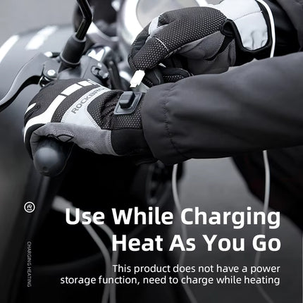 USB Powered Touchscreen Heated Gloves - Climbing, Hiking, Cycling and Outdoor