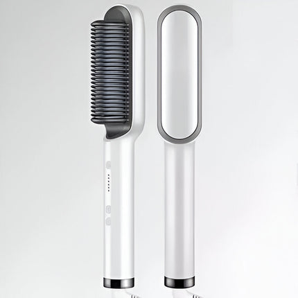 Electric Hot Comb - Hair Straightening Brush, Heated Styling Tool, PBT