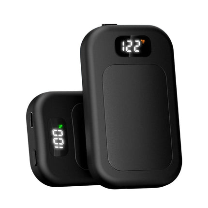 Rechargeable Pocket Warmer - 2-Pack, LED Display, USB Charging Warmth