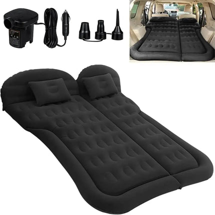 Portable Inflatable Car Mattress - Built-In Pump, Foldable, Versatile